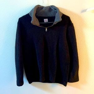 Quarter zip pull over jacket